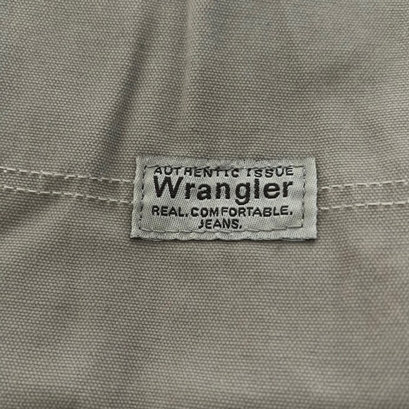 Wrangler Khaki Tan Carpenter Jeans Men’s size 42 x 30 Never Worn - Picture 5 of 7